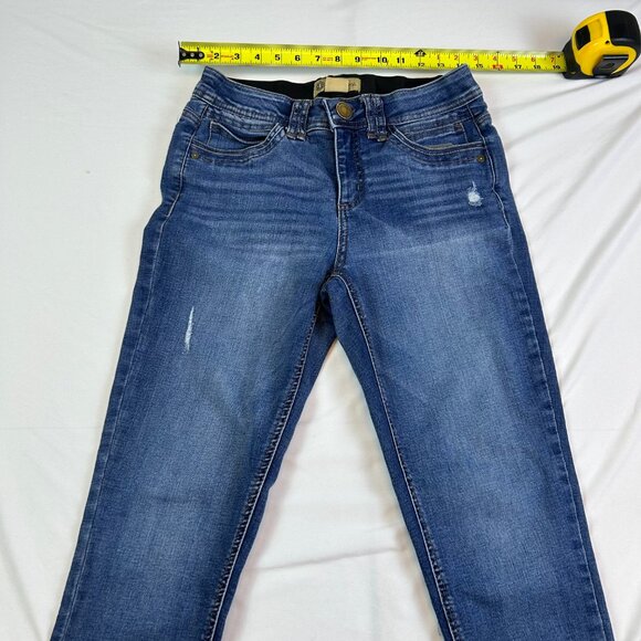 Democracy “Ab” Technology Skinny Jeans Size 6 | Distressed Stretch Denim - Picture 4 of 7